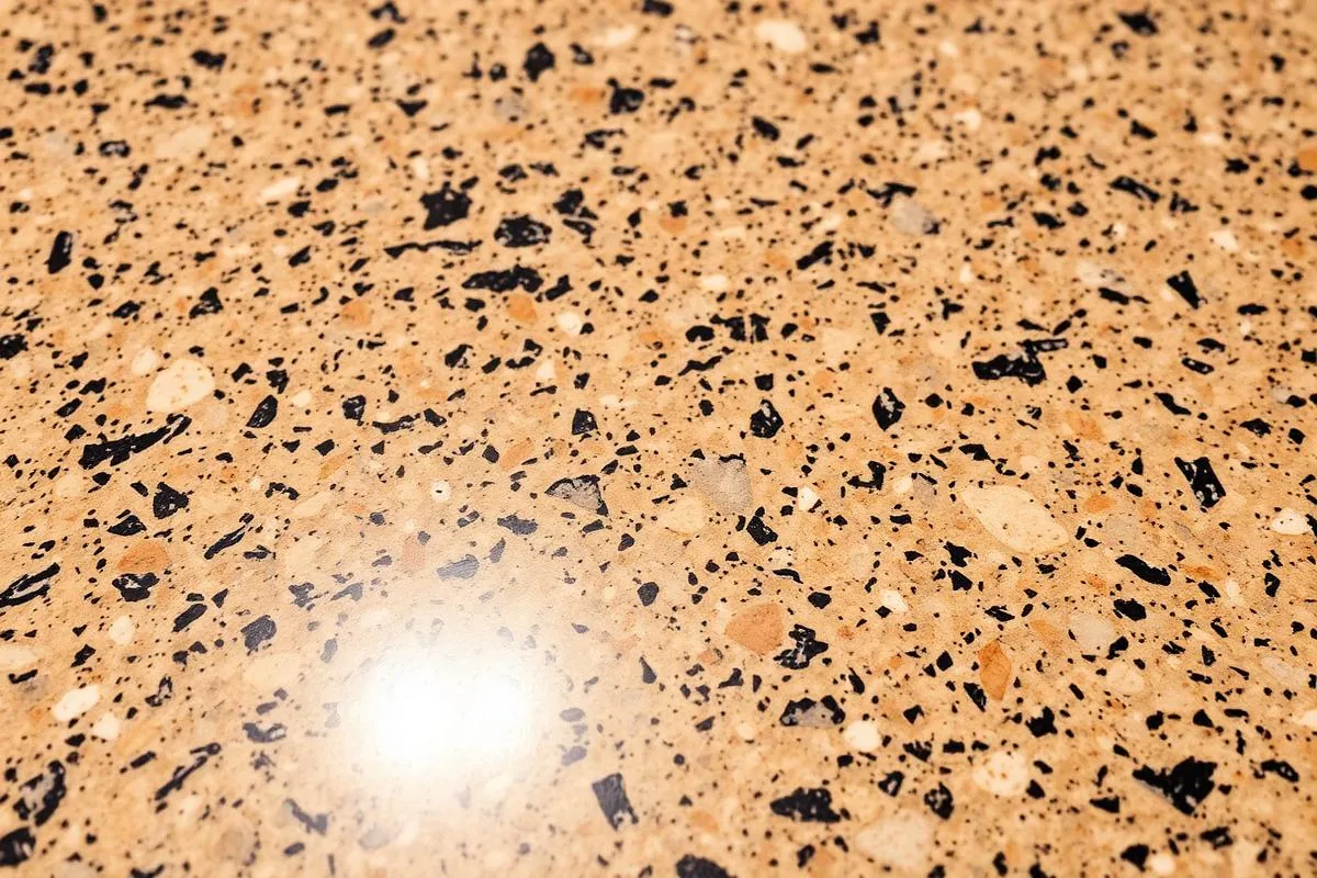Close up of a sealed granite slab surface in Scottsdale, AZ