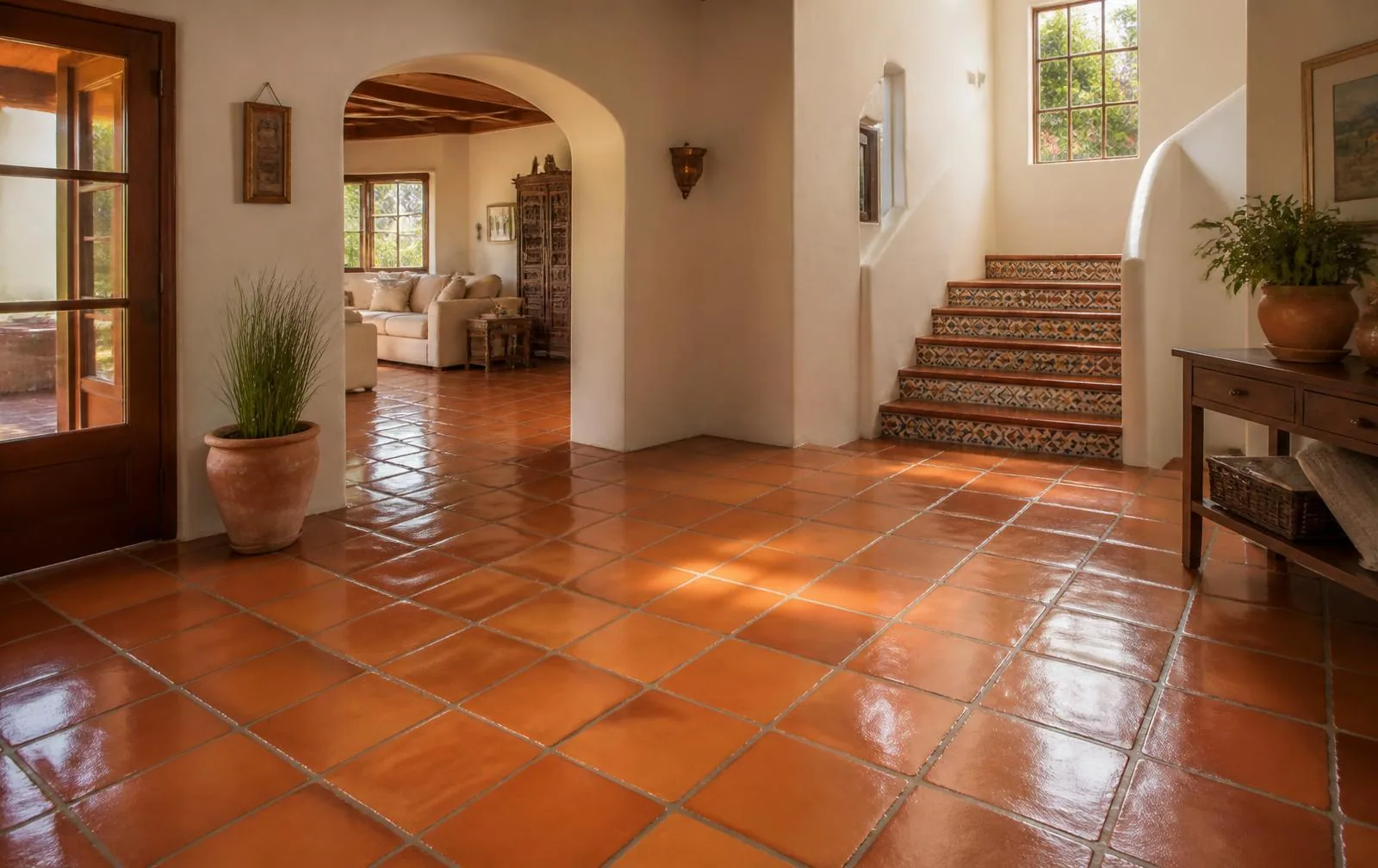 Saltillo Tile Restoration in Scottsdale, AZ